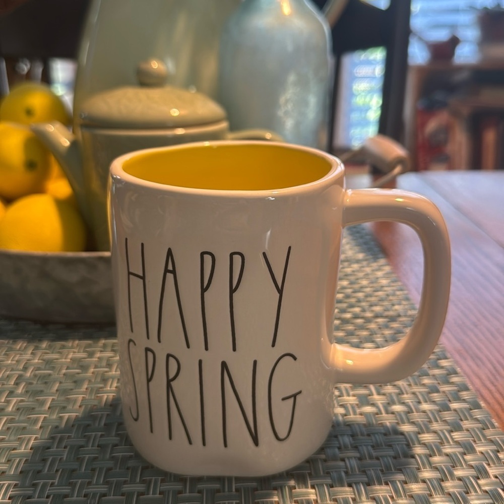 Rae Dunn “HAPPY SPRING” mug cup